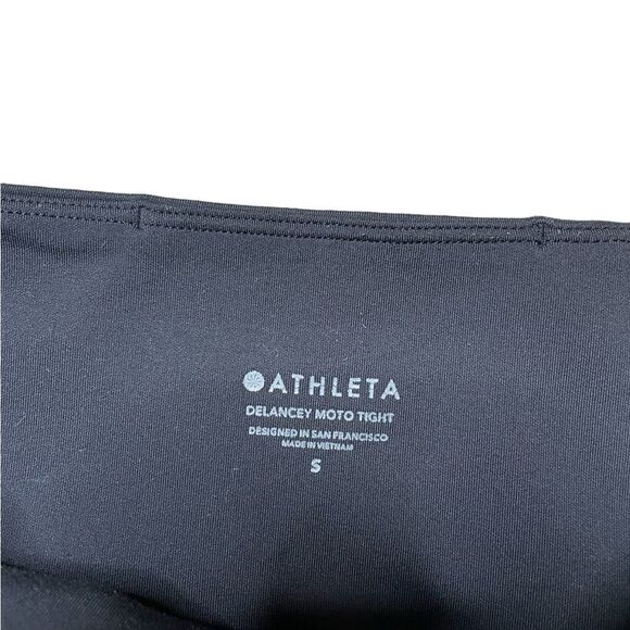 ATHLETA Delancey Moto Tight Black Size Small - Picture 11 of 12